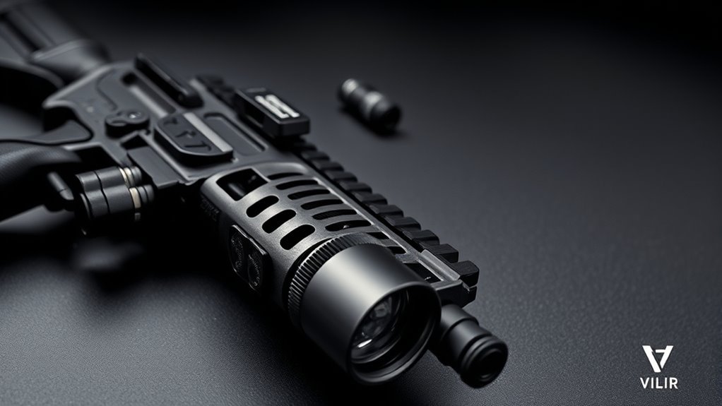 top rifle flashlight mounts