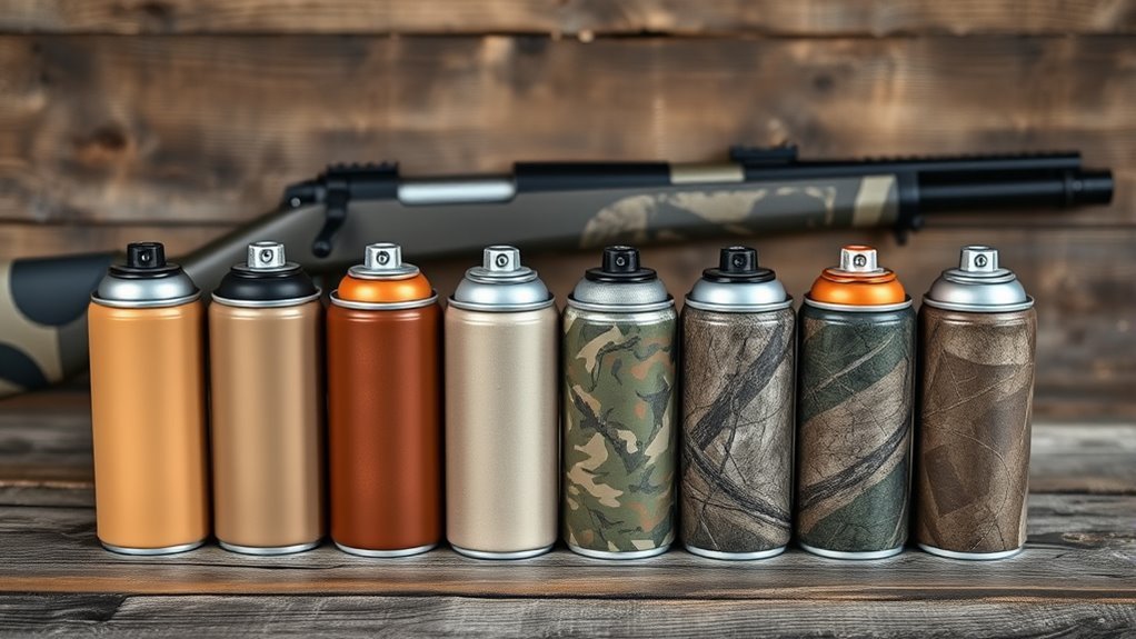 top spray paints for guns