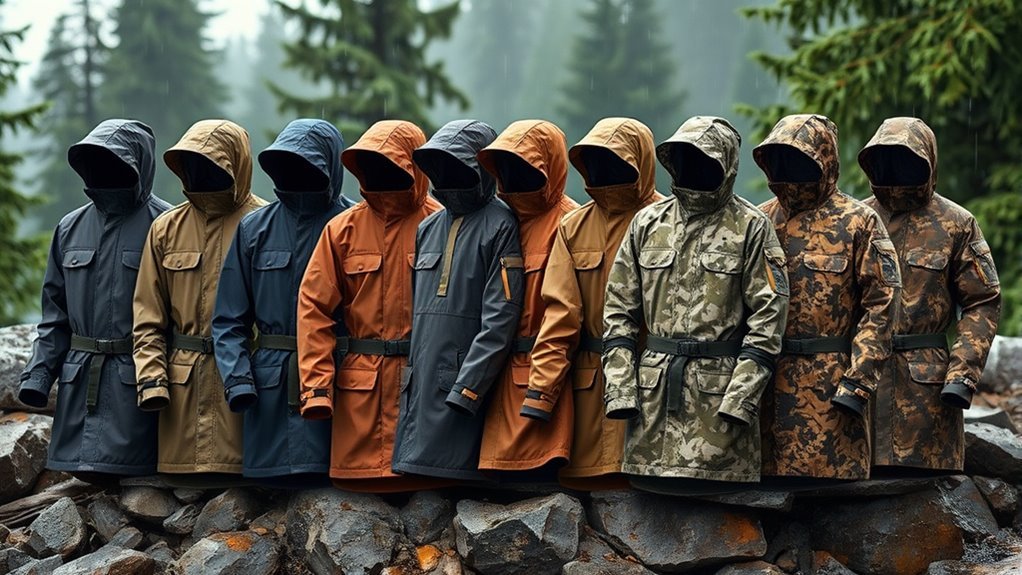 top tactical rain jackets