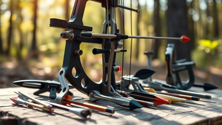 top target arrow rests