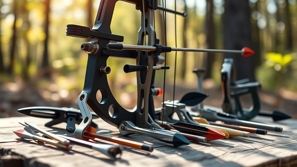 top target arrow rests